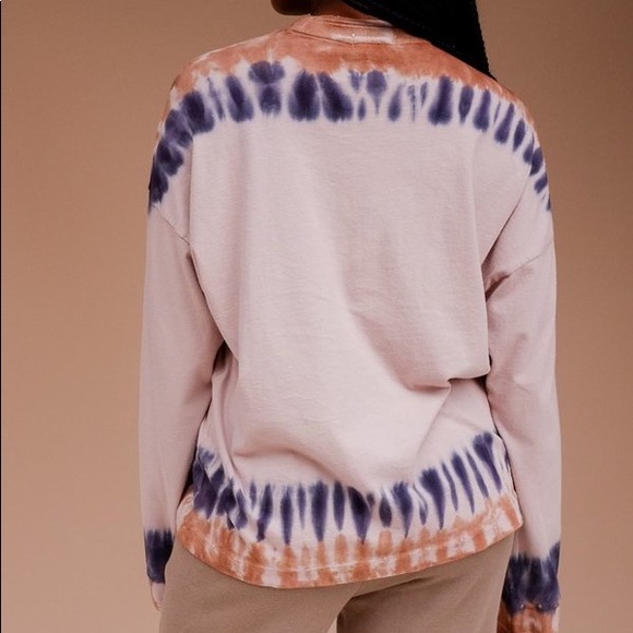 Richer Poorer Relaxed Long Sleeve Pullover Tie Dye - Picture 2 of 7